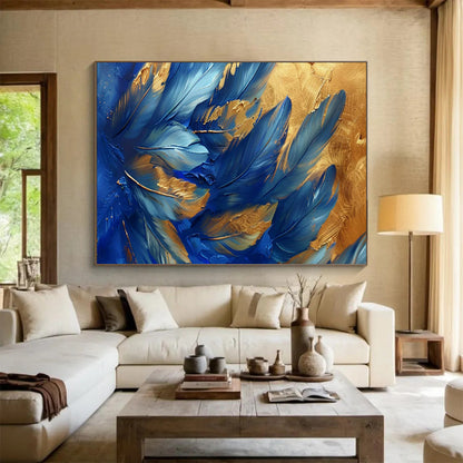 Alluring Oversized Abstract Painting for Hotel Lobby & Hallway LargeART1708
