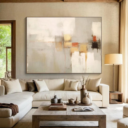 “Vivid Horizons” Grand Abstract Art for Bar & Living Room DKH348