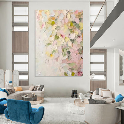 Fashion - Forward Hand - Painted Textured Abstract Art on Canvas for Bar & Entryway DKH1391