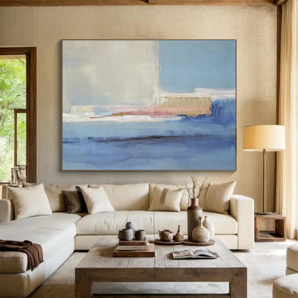 Gigantic Abstract Wall Painting for Living & Bar DKH407