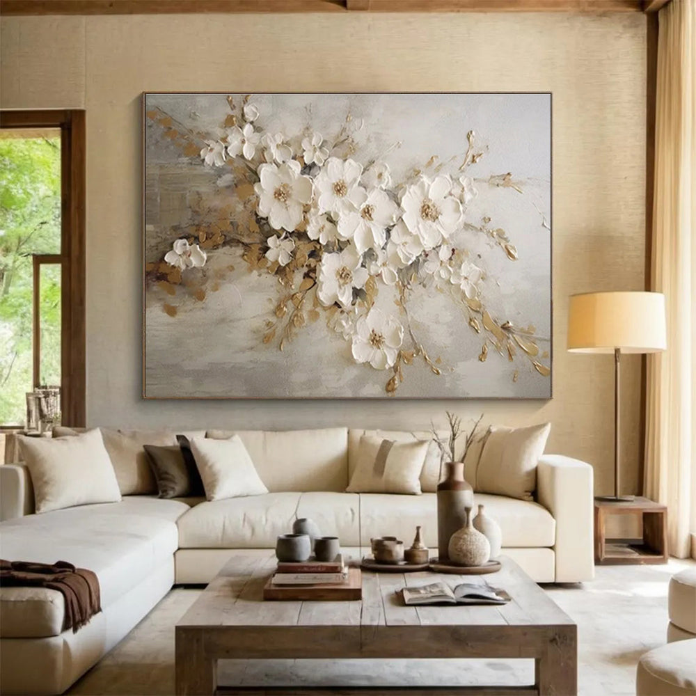 “Graceful Impressions” Colossal Abstract Painting for Office & Hallway DKH250