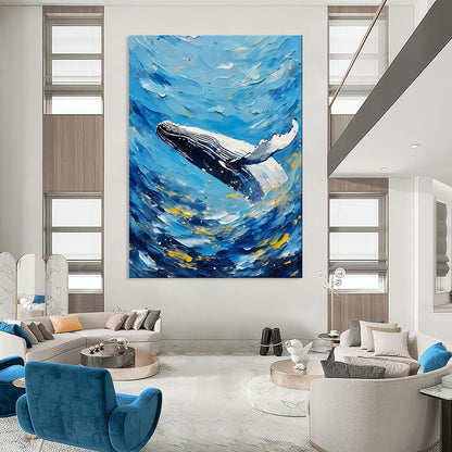 Hand-Painted Personalized Abstract Painting for Office & Hotel LargeART1881