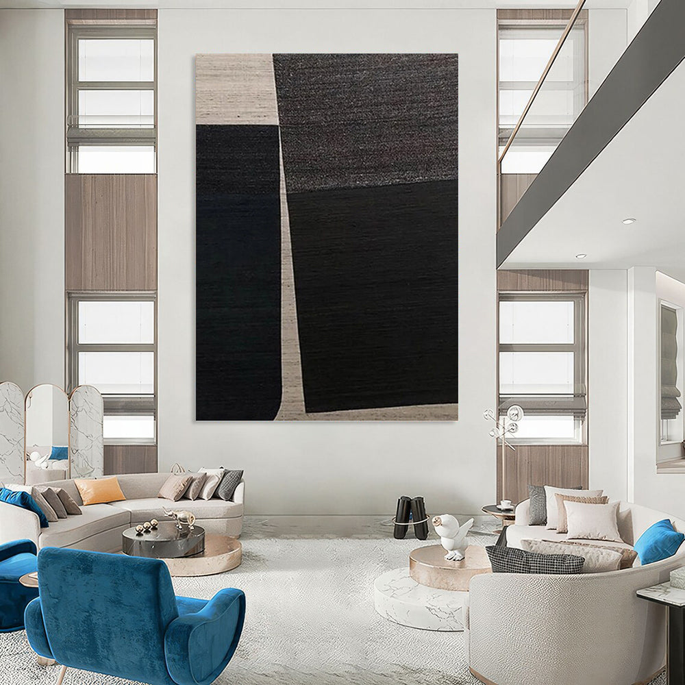 Dazzling Hand - Painted Textured Canvas Art for Living Room & Entryway DKH1114