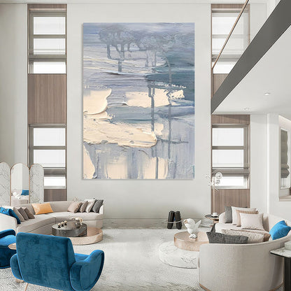 Mystical Hand - Painted Textured Abstract for Bedroom & Entryway DKH1292