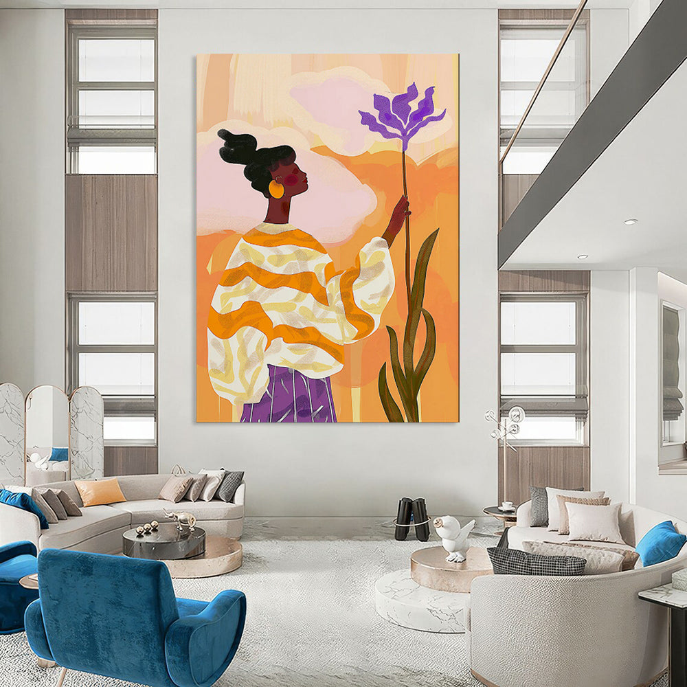 Textured & Rustic Abstract Canvas Art for Dining Room & Bar LargeART2039