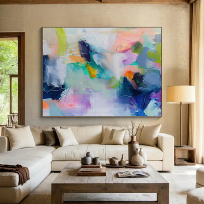 Massive Textured Abstract Art for Office & Entryway DKH497