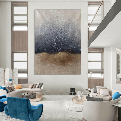 Whimsical & Surreal Hand-Painted Custom Abstract Painting for Entryway & Hallway LargeART1969