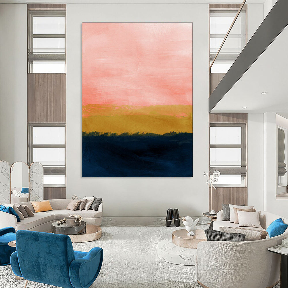 Bold & Graphic Abstract Canvas Art for Living Room & Office LargeART2022
