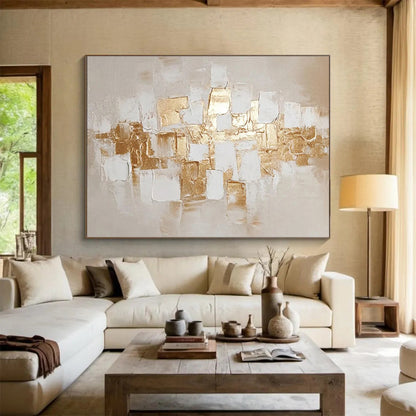 Immense - Sized Textured Abstract Art for Office & Bar DKH524