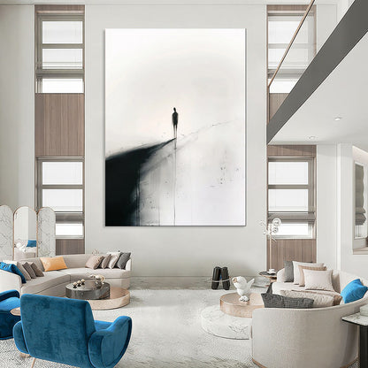 Hand-Painted Bespoke Abstract Canvas for Dining Room & Hallway LargeART1931