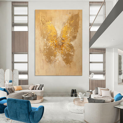 Large-Scale Custom Hand-Painted Abstract Art for Dining Room & Hotel LargeART1899