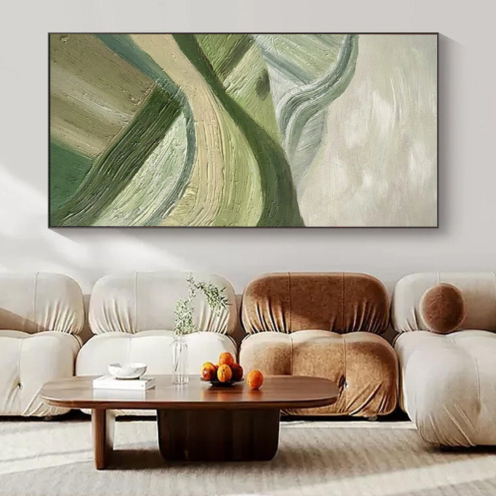 Custom Hand-Painted Abstract Painting for Office & Hotel Event Lawns LargeART1455