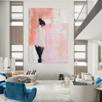 Enormous Hand-Painted Abstract Wall Installation for Living Room & Playroom LargeART2205