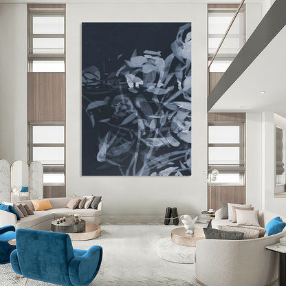 Custom Hand-Painted Abstract Art: Big Sizes & Textured Wonders for Bar & Hotel DTP240