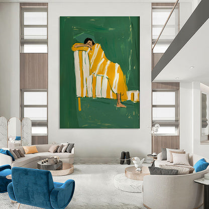 Modern & Minimalist Abstract Canvas Art for Office & Hotel LargeART2033