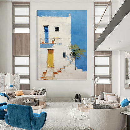 Hand-Painted Personalized Abstract Painting for Bar & Hotel LargeART1837