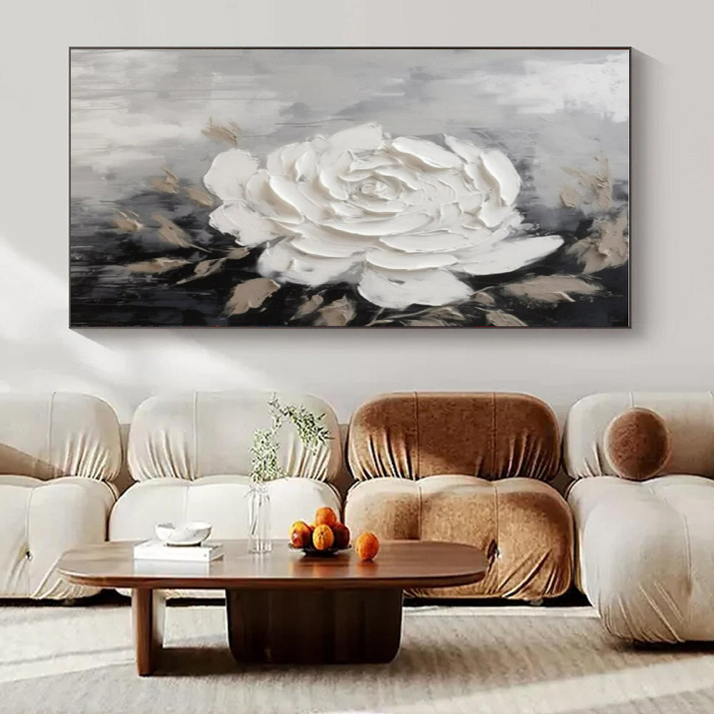 Custom Hand-Painted Abstract Painting for Office & Living Room LargeART1466