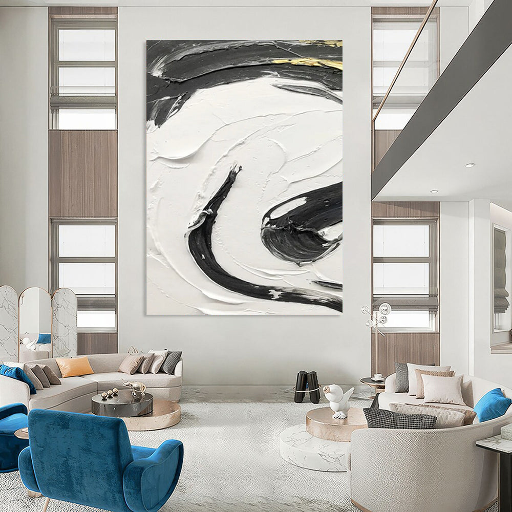 Big-Size Custom Abstract Artworks for Hotel & Entryway DTP378