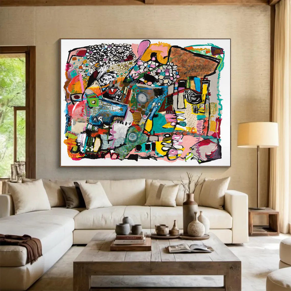 Grandiose Abstract Painting for Hallway & Bar LargeART1656