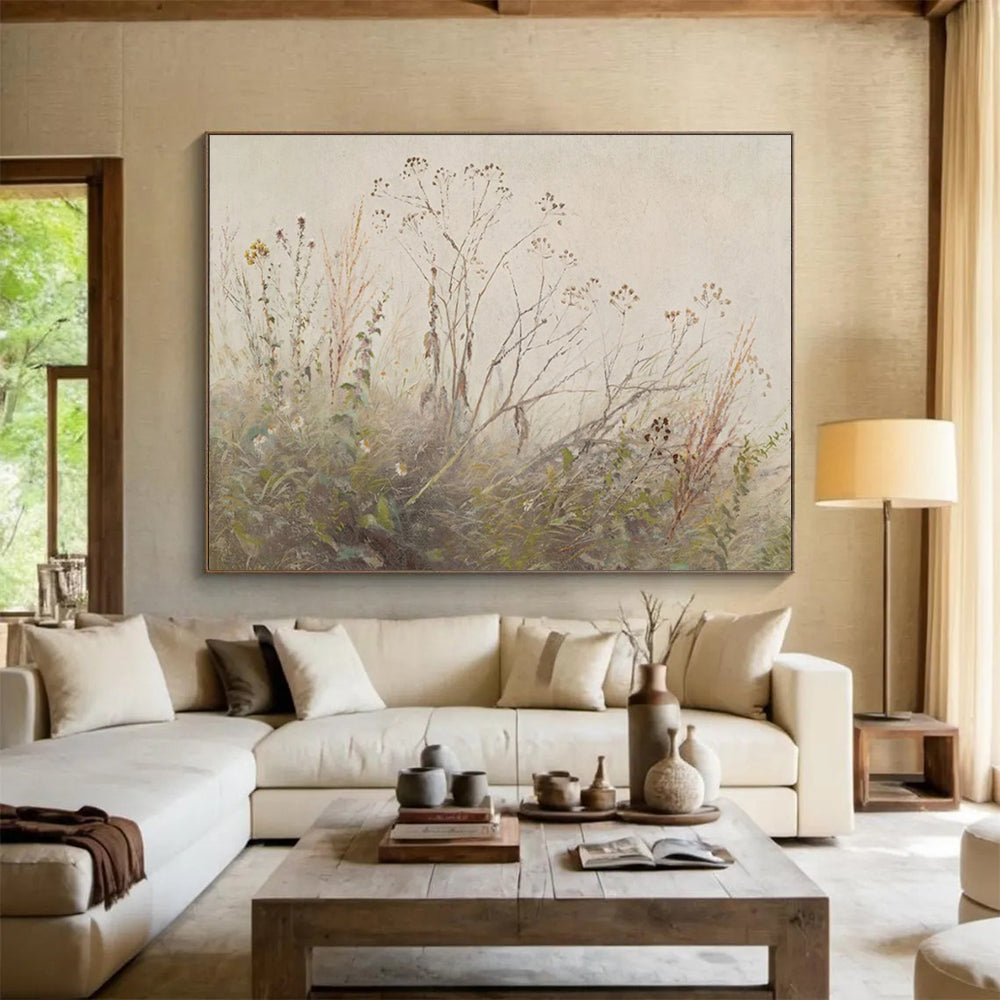 Massive Hand-Painted Abstract Wall Art for Bar & Hotel Lobby LargeART1487