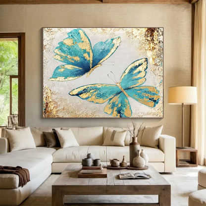 Giant Textured Hand - Crafted Abstract Painting for Space Transformation DKH734