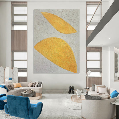 Breathtaking Custom - Rendered Textured Canvas Abstract for Hotel Suite & Entryway DKH1074