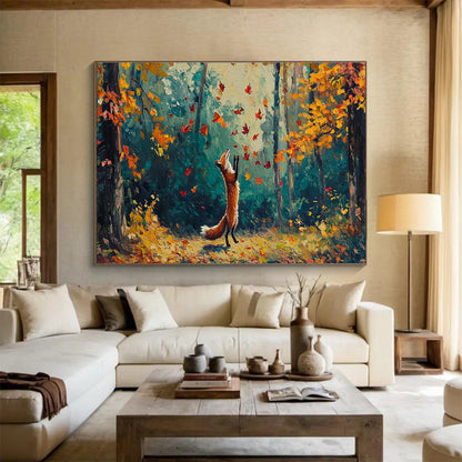 Grand Textured Hand - Painted Abstract Wall Decor for Interior Design DKH701