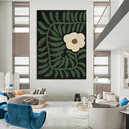 Exquisite Custom - Crafted Textured Canvas Abstract for Office & Hotel Suite DKH1115