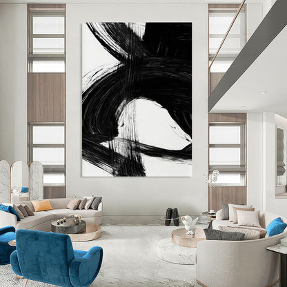 Large Custom Hand-Painted Abstract Art: Textures that Define Your Style DTP196