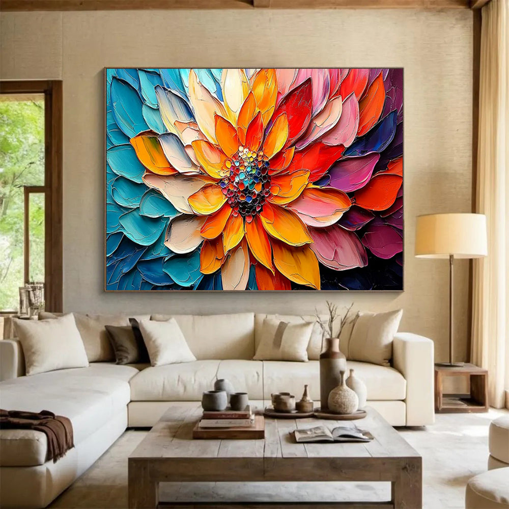 Ethereal Large Abstract Canvas for Living Room & Bedroom LargeART1766