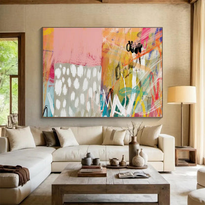 Ravishing Grand Abstract Mural for Hallway & Bedroom DKH198