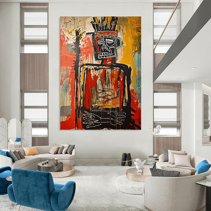Golden Enigma: Titanic - Scale Hand - Painted Textured Custom Abstract Artwork for Bar and Entryway DTP108