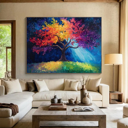 Vast Original Hand - Painted Textured Abstract Canvas for Lasting Impressions DKH813
