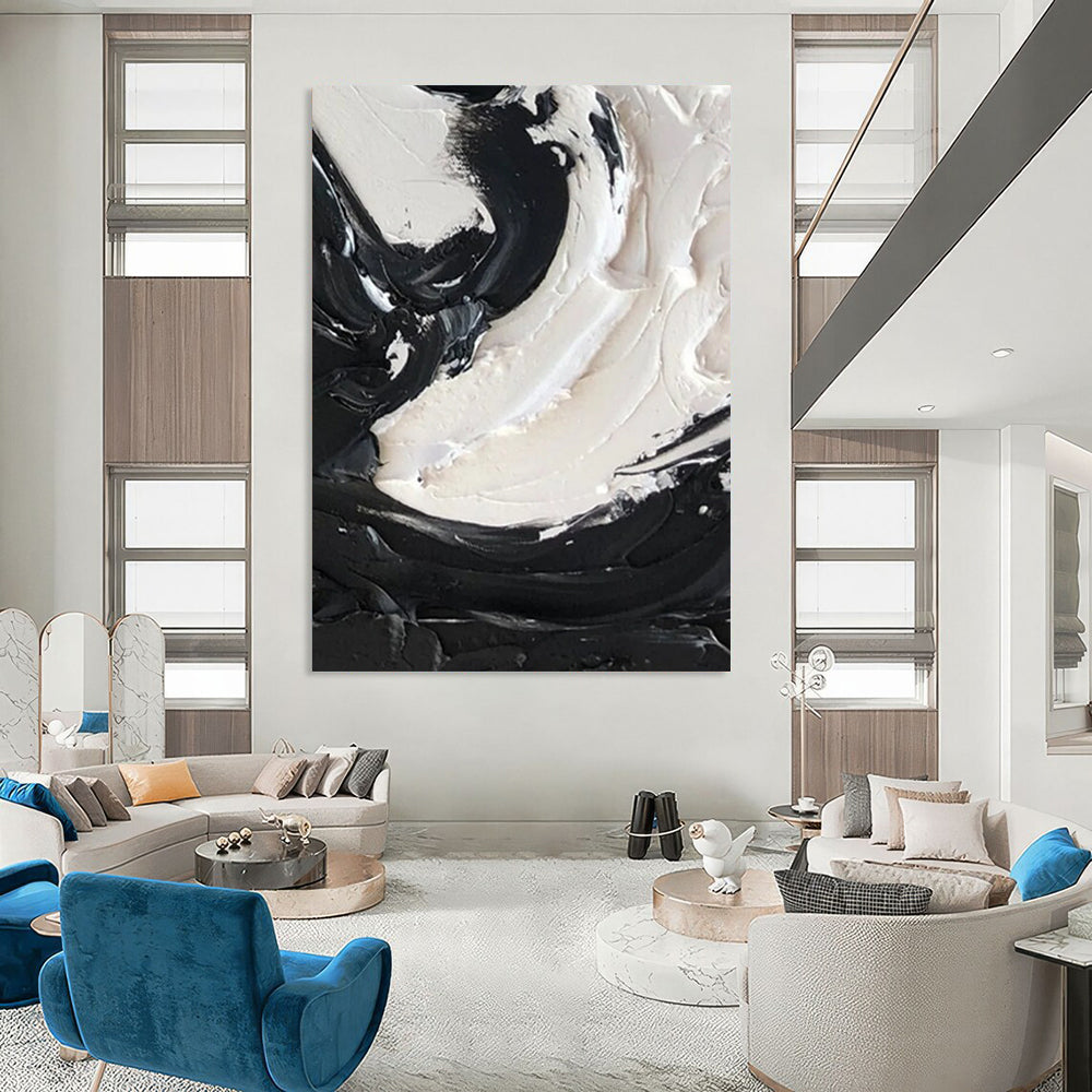 Big-Size Custom Abstract Paintings for Dining Room & Bar DTP385