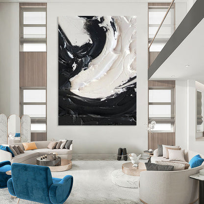 Big-Size Custom Abstract Paintings for Dining Room & Bar DTP385