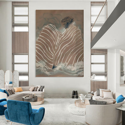 Luminous & Glowing Abstract Canvas Art for Living Room & Entryway LargeART2029
