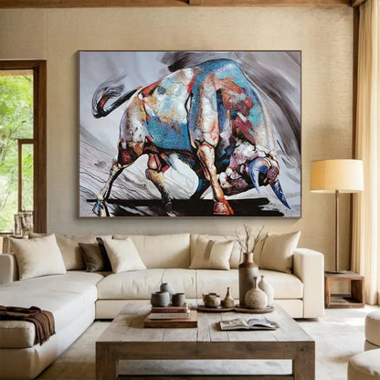 Retro Abstract Wall Art for Office & Dining Room LargeART1747