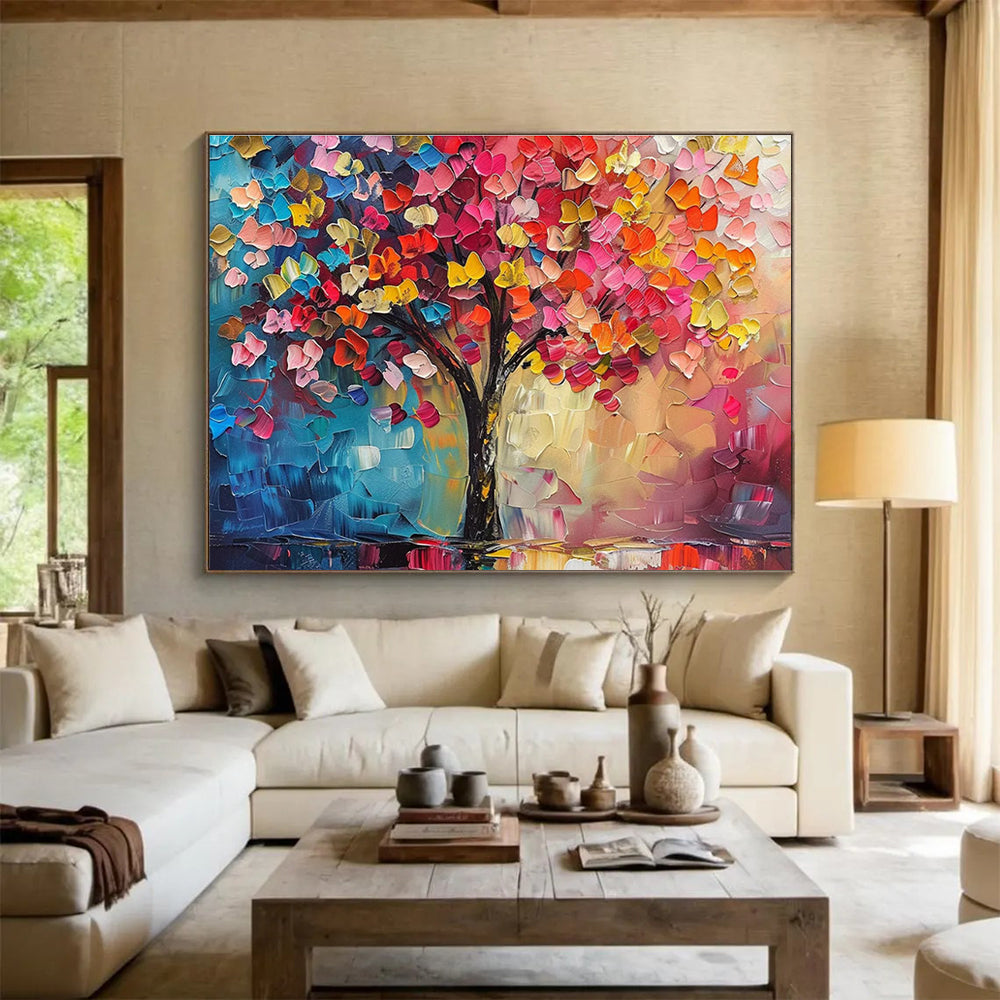 Enriching Original Vast Textured Handmade Abstract Wall Mural for Artistic Enrichment DKH858