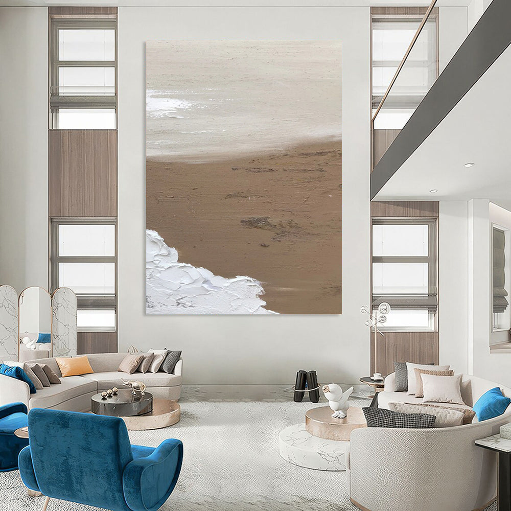Handmade Big-Size Abstract Creations for Bedroom & Office DTP375