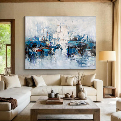 Oversized Abstract Canvas for Living Room & Bar DKH162