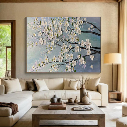 Mysterious Large Abstract Artwork for Dining Room & Office DKH887