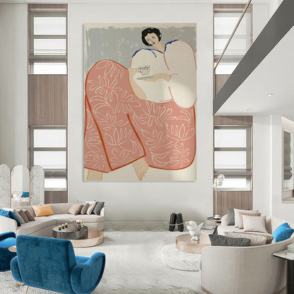 Designer - Conceptualized Hand - Painted Textured Canvas Masterpiece for Bedroom & Living Room DKH1147