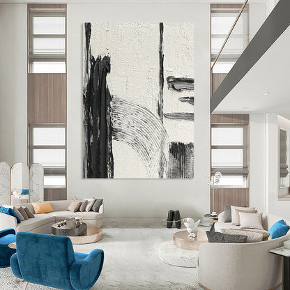 Handmade Large-Scale Abstract Artworks for Hotel & Entryway DTP386