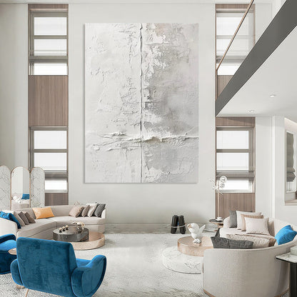 Immense - Sized Hand - Painted Custom Abstract Painting for Bar and Living Room DTP066