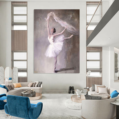 Grand-Scale Hand-Painted Abstract Canvases for Bar & Entertainment Room LargeART2181