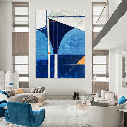 Enormous-Sized Hand-Painted Abstract Installations for Living Room & Hotel LargeART2372