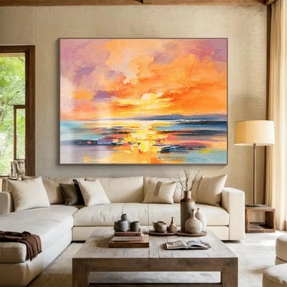 Vast Abstract Artwork for Dining & Living Room DKH419