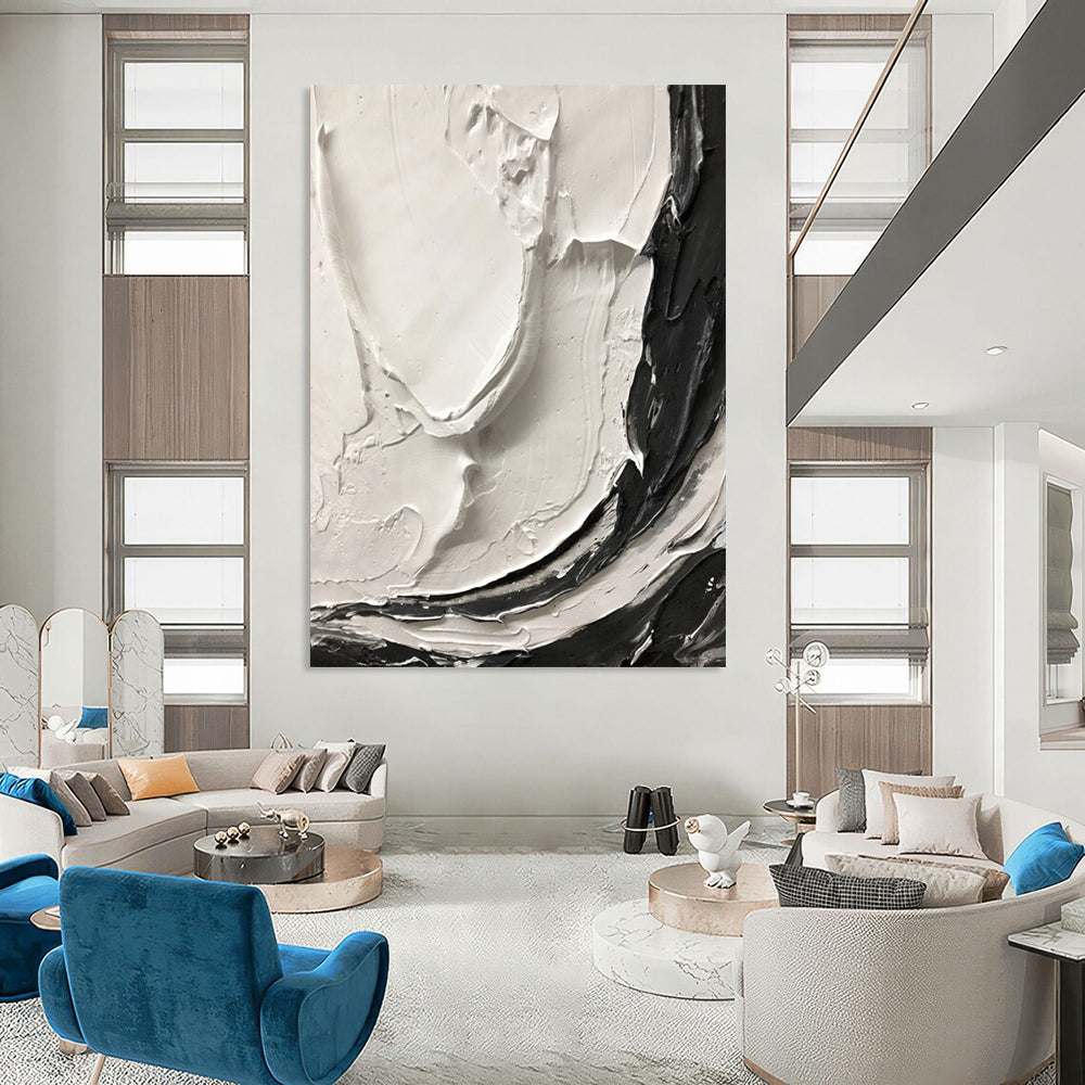 Gorgeous Hand Abstract Art for Bedroom & Hallway DTP387