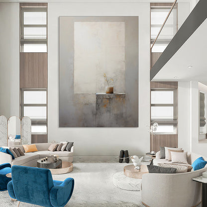 Dynamic & Movement-Filled Hand-Painted Custom Abstract Painting for Bar & Bedroom LargeART1989