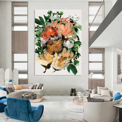 Hand-Painted Custom Abstract Art: Big Sizes for Bedroom & Office DTP217